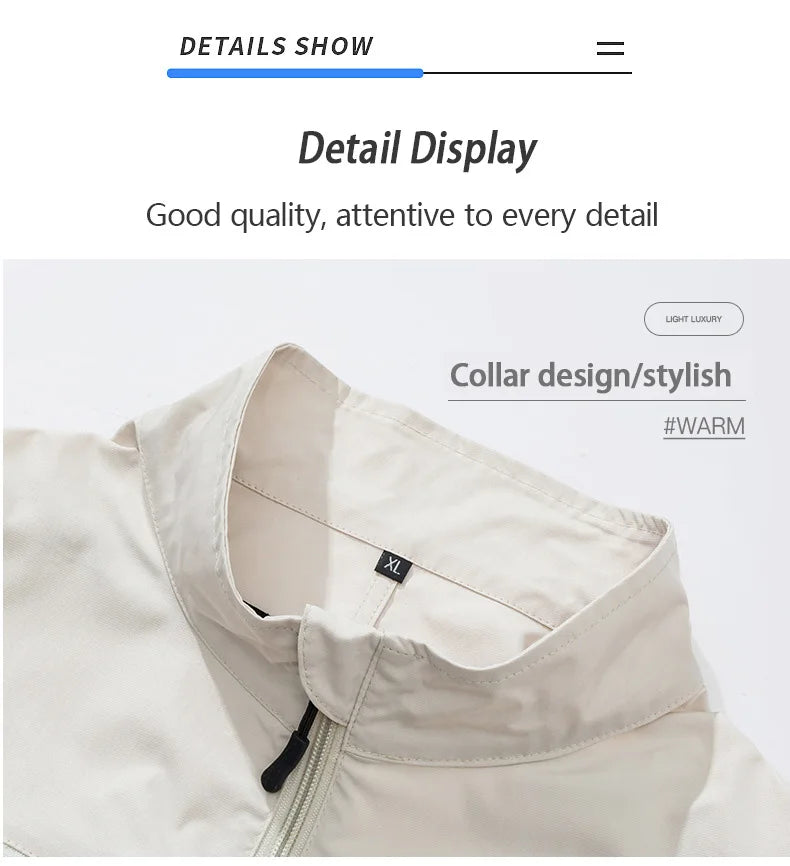 Chaqueta con Ventilador USB para Hombre - Refrigeración por Aire
