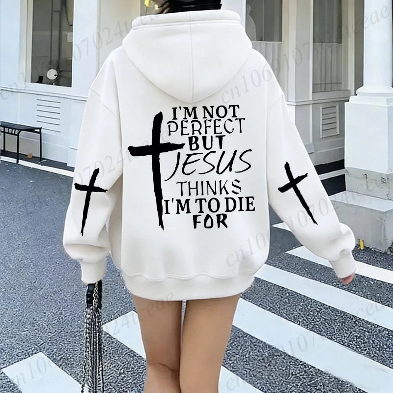 Sudadera con capucha casual KUCLUT con estampado gráfico unisex