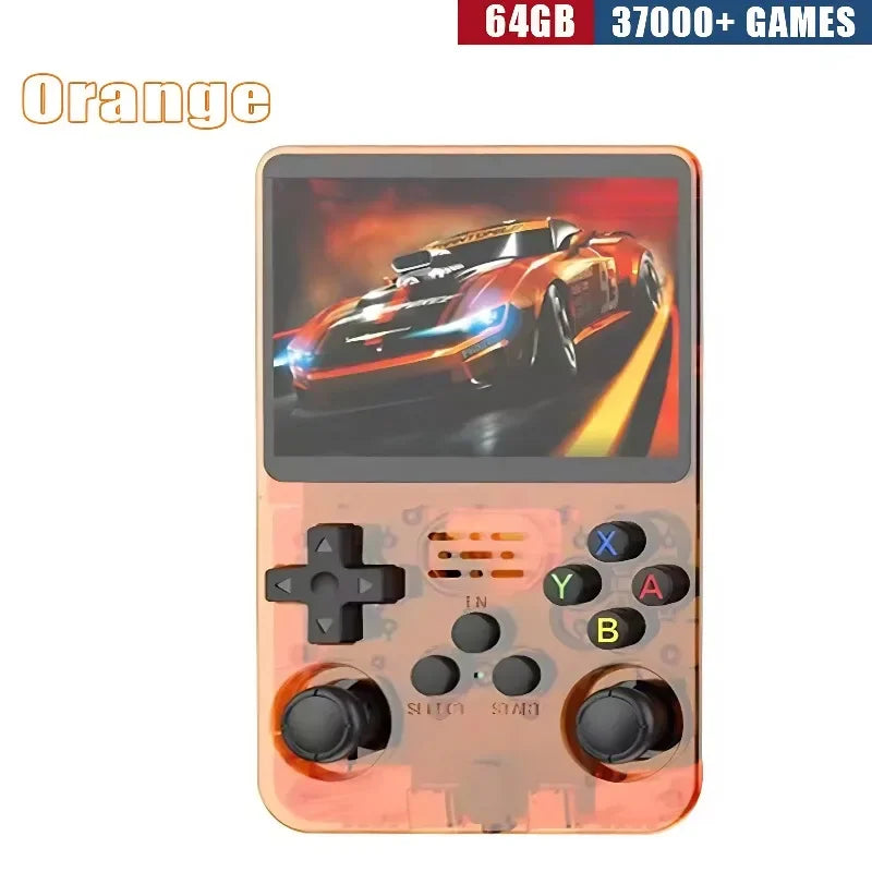 Consola de Juegos Portátil Retro R36S Pro, Pantalla IPS de 3.5 Pulgadas, 64GB a 256GB