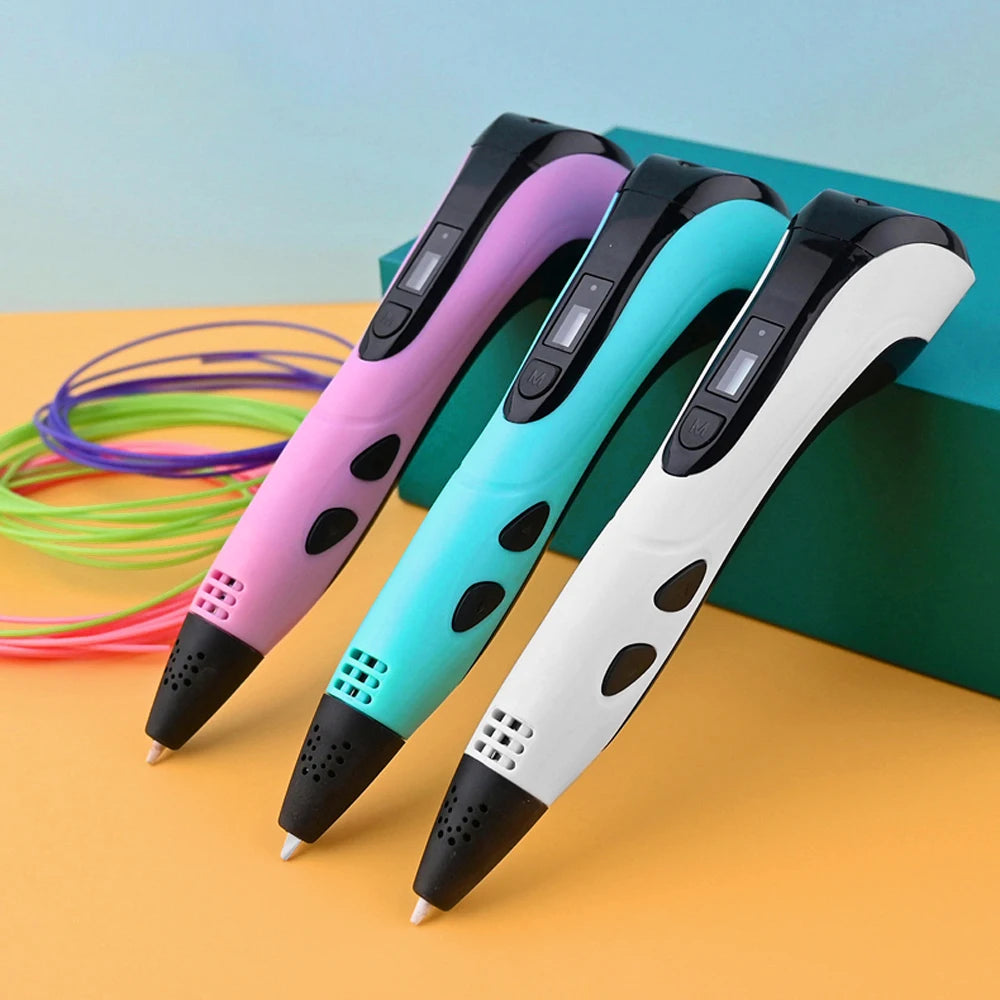 Pluma 3D Creativa para Niños con Filamento PLA