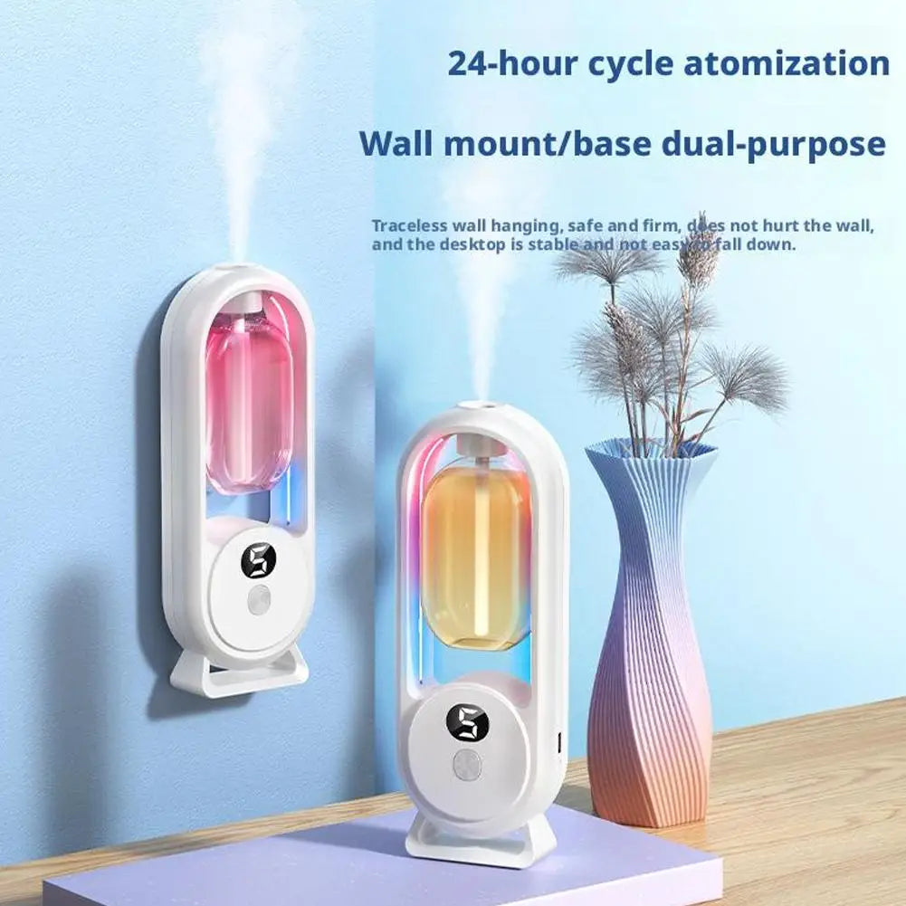 Dispositivo automático de aromaterapia, ambientador para el hogar, máquina de aromaterapia, difusor de aceites esenciales, humidificador recargable