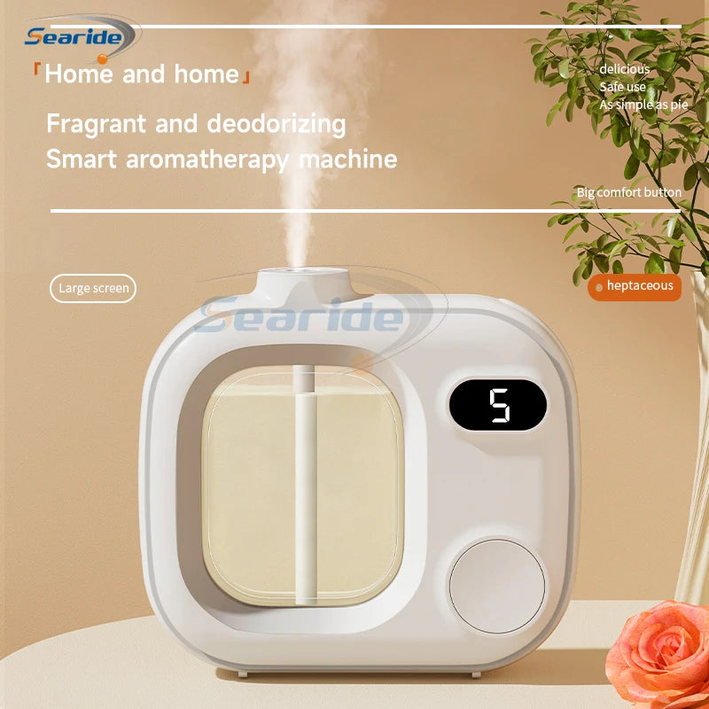 Máquina de aromaterapia automática Searide 50ml para baño y hogar