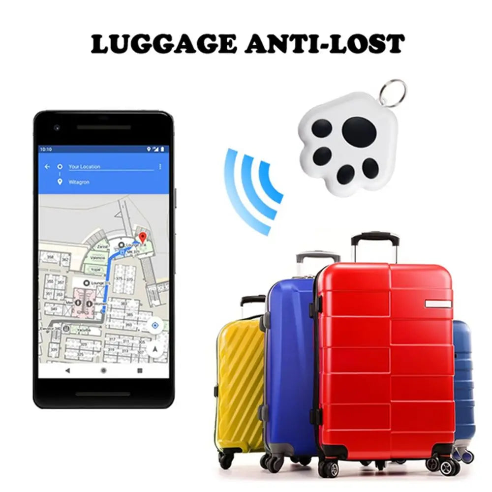 Rastreador GPS inteligente Mini antipérdida, localizador Bluetooth impermeable para mascotas, perro, gato, niños, billetera de coche, accesorios para Collar de llave