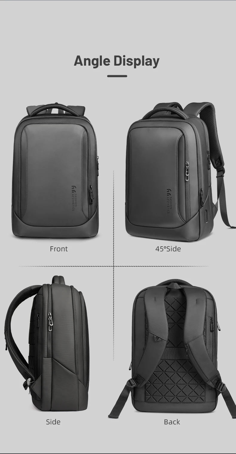 Mochila para Laptop con Puerto USB de Carga para Hombre