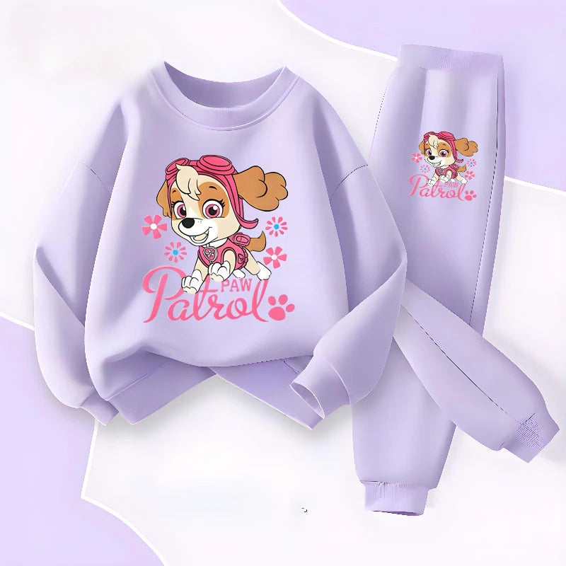 Conjunto Patrulla Canina manga larga y pantalón para niñas