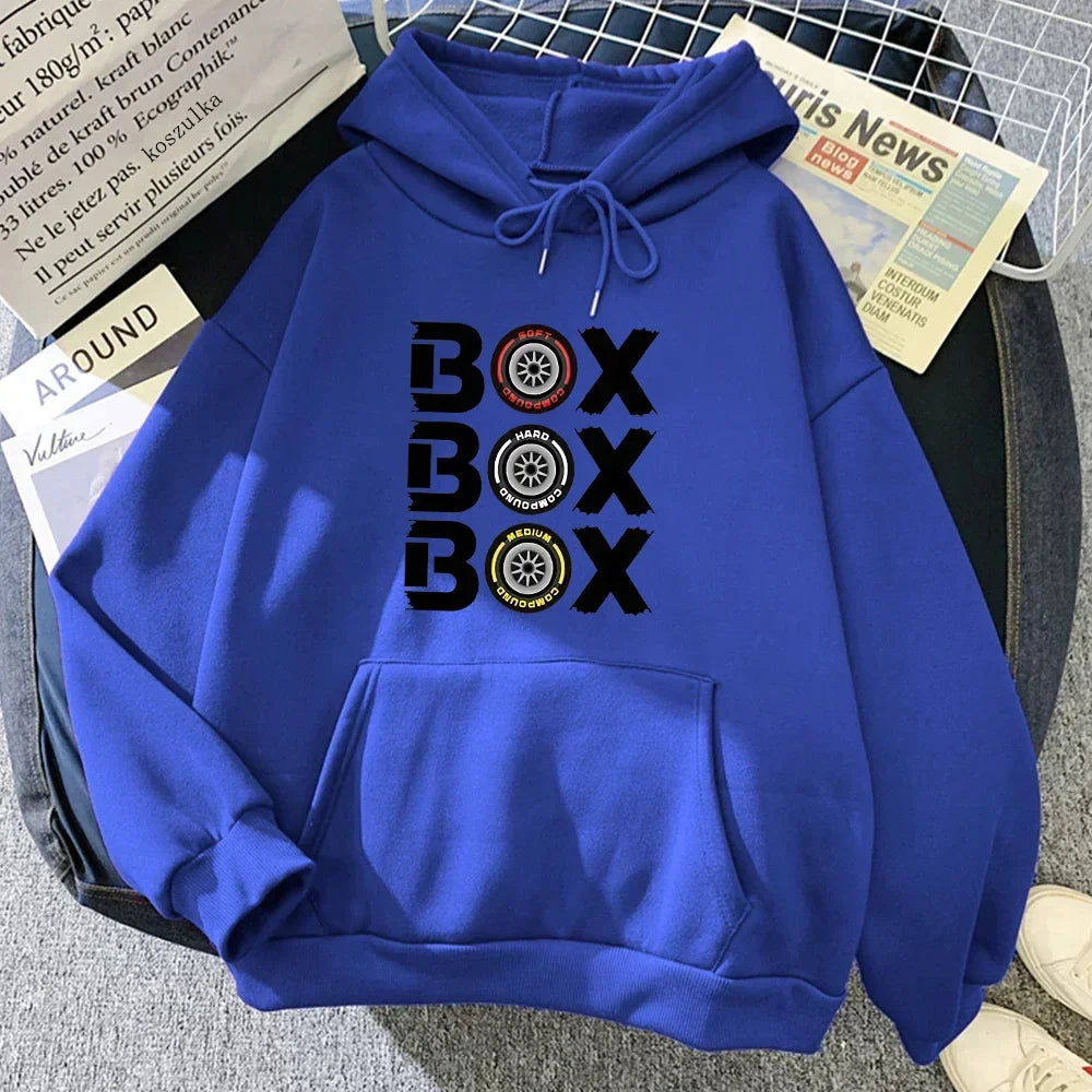 Hoodie Estampado con Capucha para Hombre - Estilo Casual Y2K
