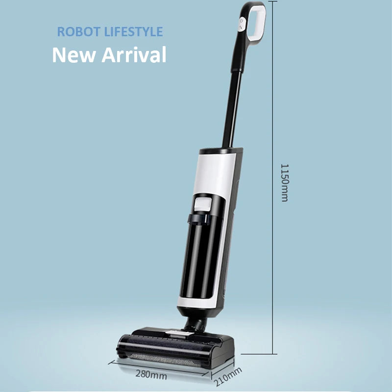 Aspiradora Inalámbrica en Seco y Húmedo RL8Pro, 14000Pa, Multisuperficie