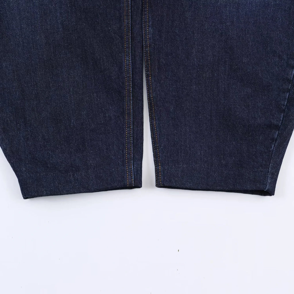 Pantalones Vaqueros en Forma de Cubo de Cintura Alta para Mujer