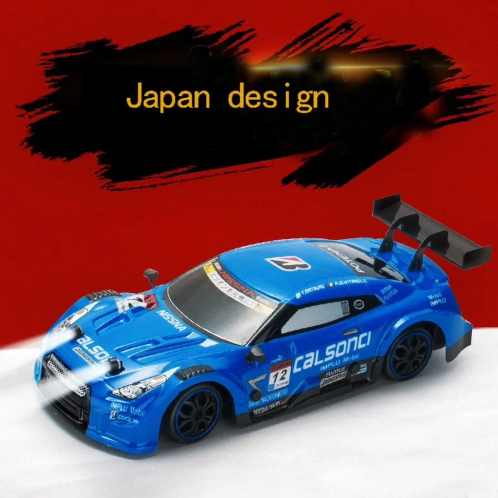 Coche RC GTR 2,4G Drift Racing Car 4WD todoterreno Radio Control remoto vehículo electrónico Hobby juguetes para niños