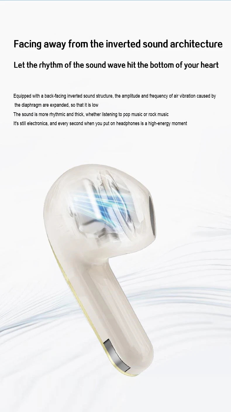 Auriculares Bluetooth TWS Inalámbricos con Reducción de Ruido ENC