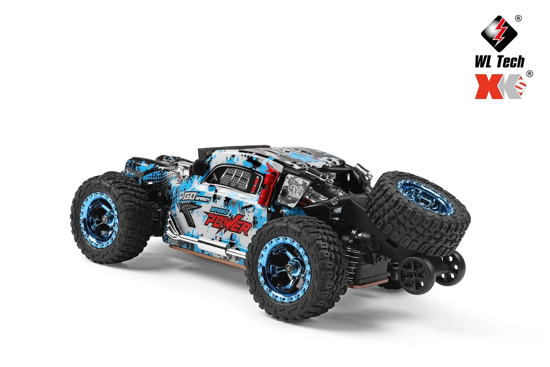 WLtoys RC Car 284161 1:28 Racing Mini 2,4G 30 KM/H 4WD coche eléctrico de alta velocidad Control remoto Drift 1/28 juguetes para niños regalos