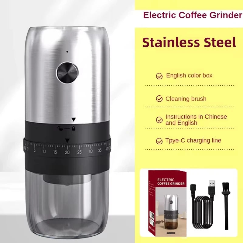 Molinillo de Café USB Portátil 40 Engranajes