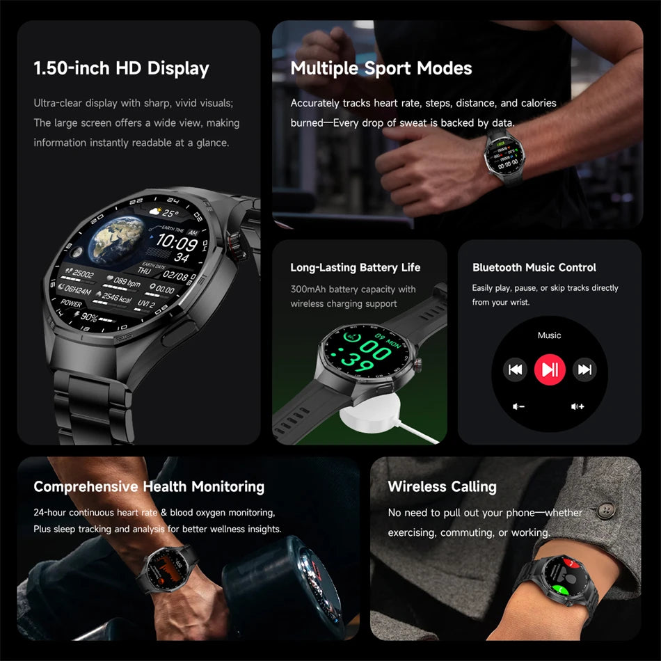 Reloj Inteligente Watch 6 Pro AMOLED GPS