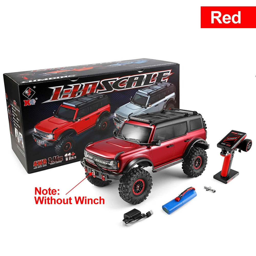 Coche RC WLtoys 104020 1:10 4WD Escalada Todoterreno 3000mAh