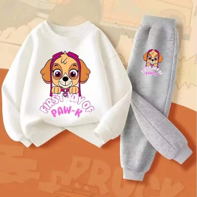 Conjunto de buzo transpirable PAW Patrol con pantalón para niñas