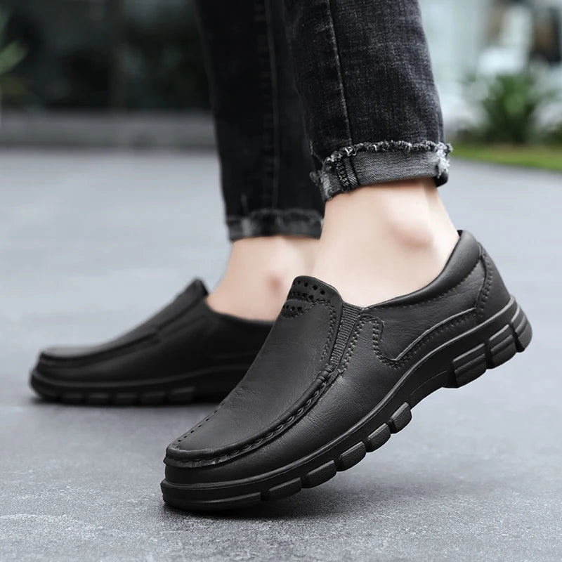Zapatos de Chef Antideslizantes para Hombre — Suela EVA, Resistentes al Aceite