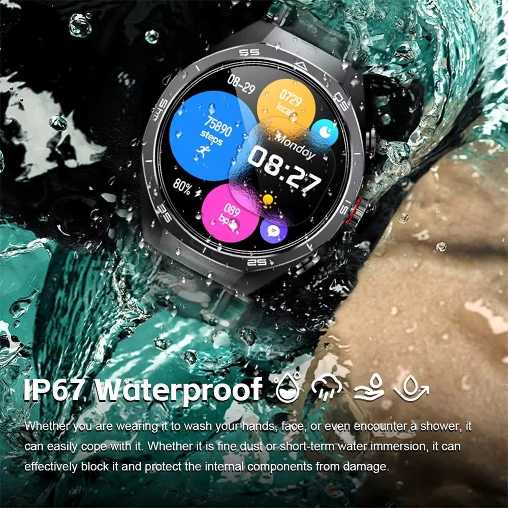 Reloj inteligente LIGE 2 en 1 con auriculares Bluetooth y NFC