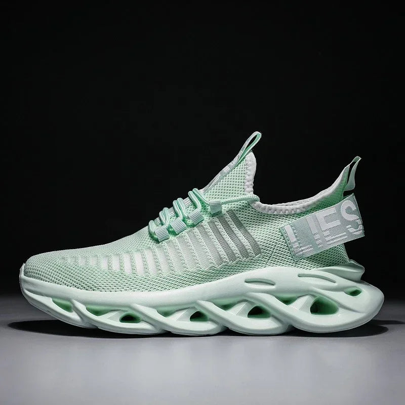 YRZL, zapatos para hombre, zapatillas cómodas, zapatillas transpirables para mujer, par de zapatos para correr, Tenis de malla, zapatos deportivos, talla 36-46, zapatillas para caminar para hombre
