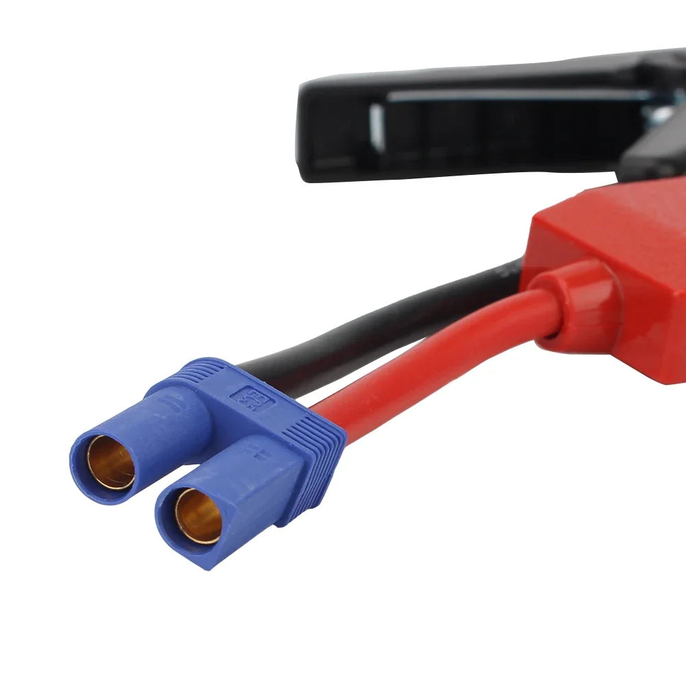 Cable con Pinzas de Cocodrilo para Arranque de Batería 12V EC5