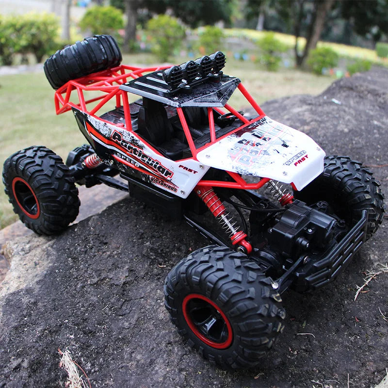 Auto RC 4x4 Todoterreno Control Remoto 1:12 OiKe con Luces LED