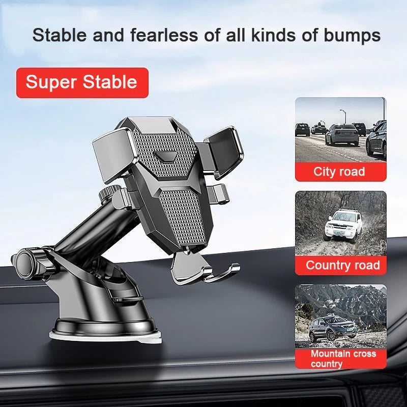 Soporte Universal para Celular en Auto 360° con Ventosa