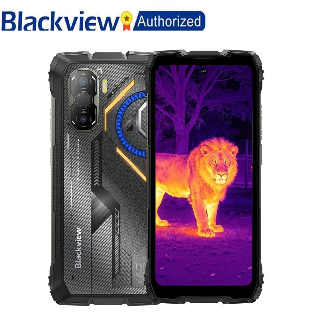 Blackview ROCK 3 Celular Resistente con Cámara Térmica 108MP y Batería 10000mAh
