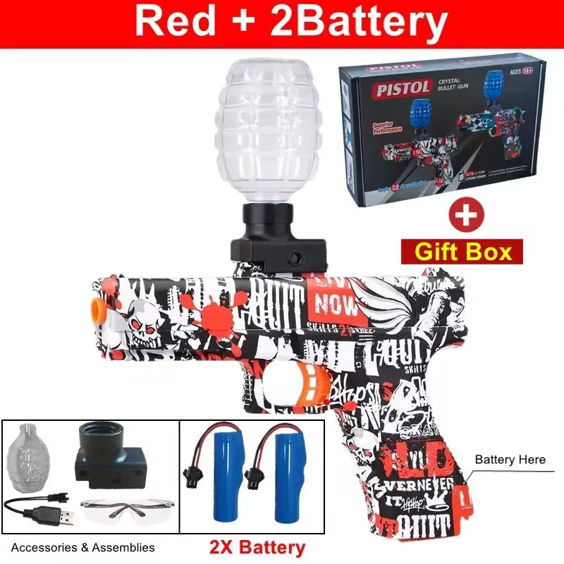 Pistola de Bolas de Gel Eléctrica Automática para Niños OiKe