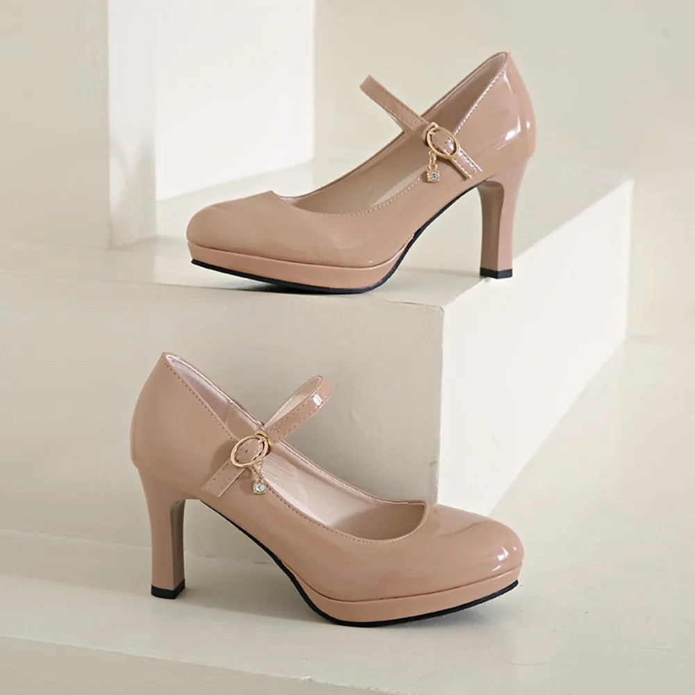 Zapatos de Tacón Alto para Mujer con Plataforma | Tallas 34-42