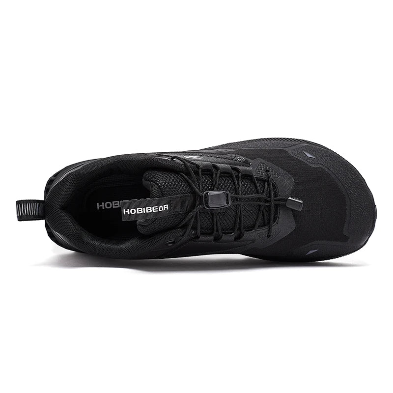 HOBIBEAR Zapatos para correr unisex, zapatillas de senderismo con banda elástica, zapatos casuales ligeros y transpirables