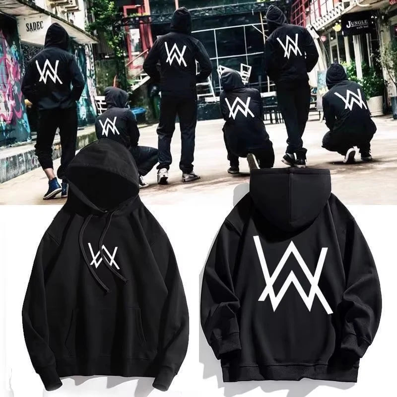 Buzo con Capucha Alan Walker para Hombre - Urbano Otoño Invierno
