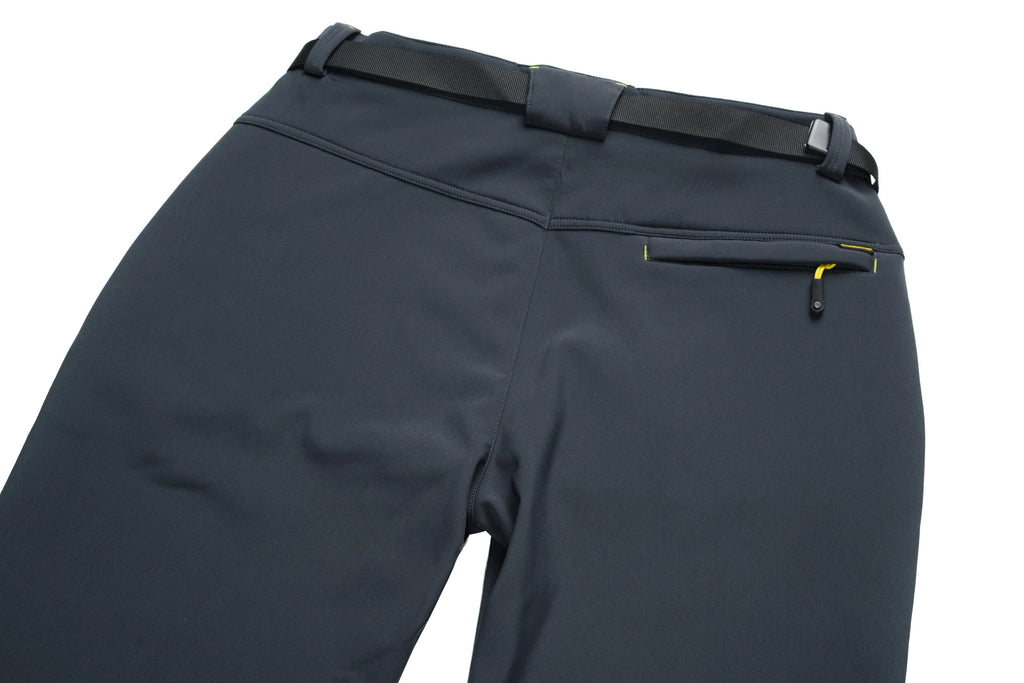 Pantalones informales de invierno con forro polar para mujer con cinturón, resistentes al viento, resistentes al desgaste, repelentes al agua, con múltiples bolsillos, adecuados para el trabajo diario y actividades al aire
