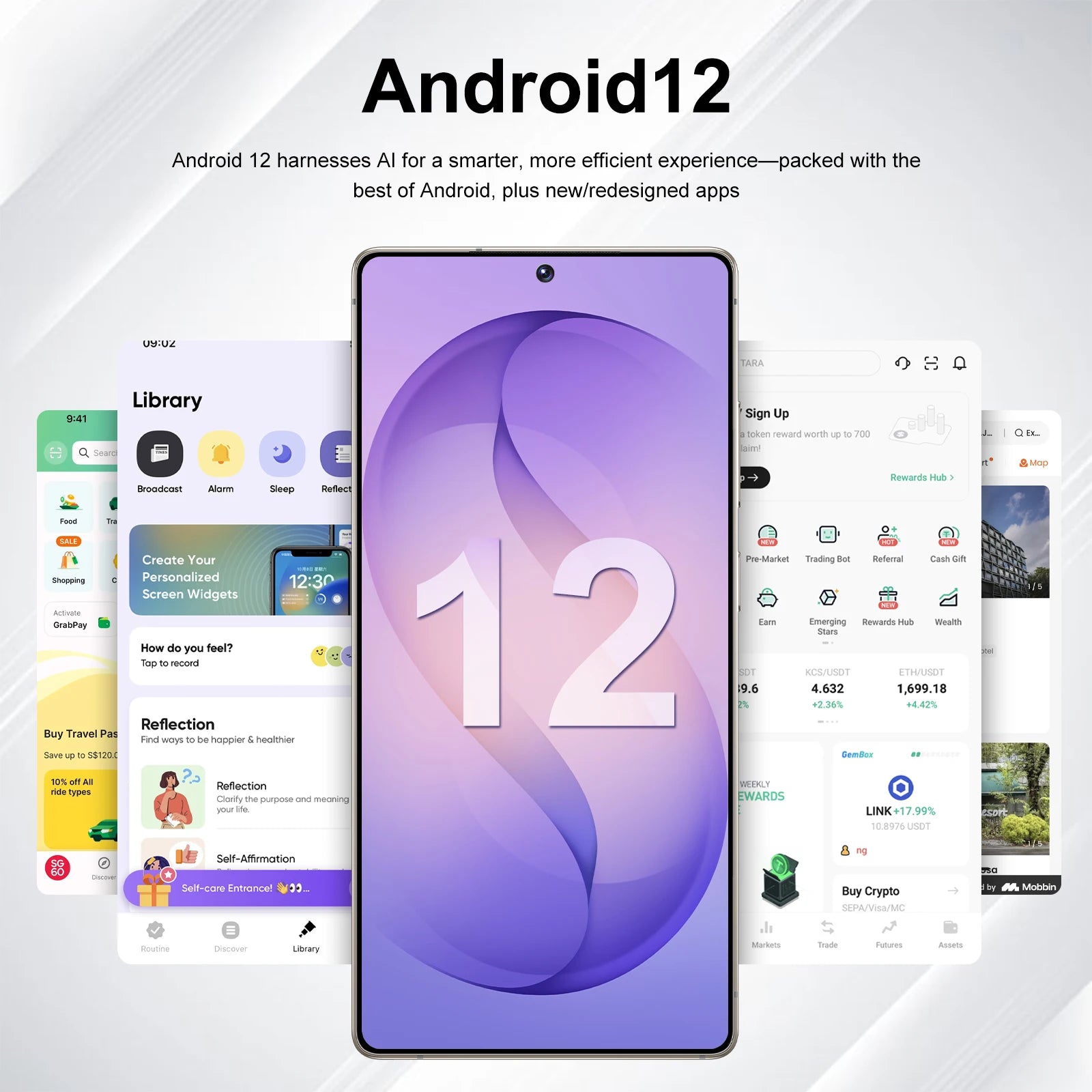 Teléfono Inteligente SURGAZE Versión Global S26 Ultra 5G Android 5300mAH 12GB RAM 512GB ROM 6.6 Pulgadas 24+48MP Red 5G