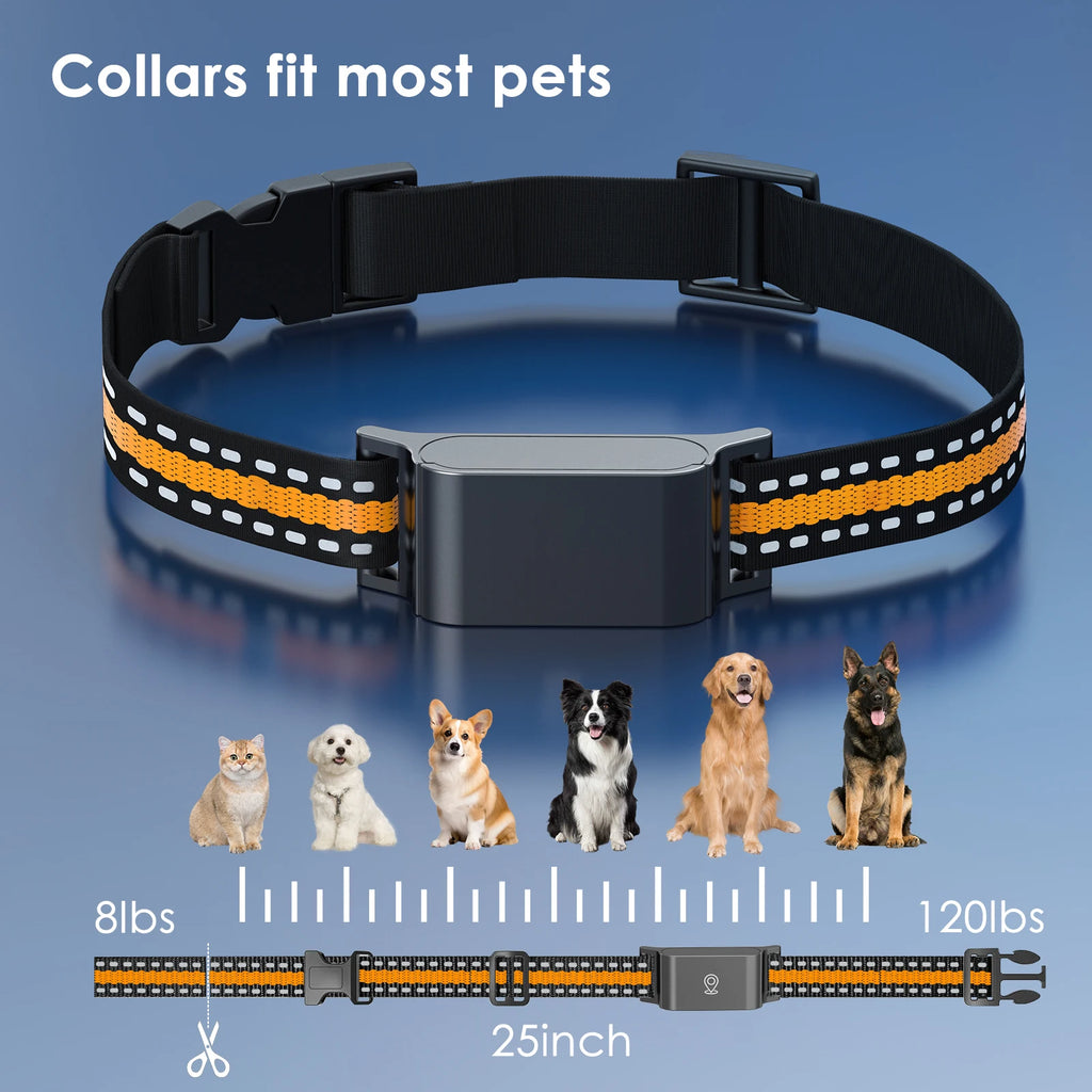 Collar GPS 4G Inteligente para Mascotas IP67 sin Suscripción