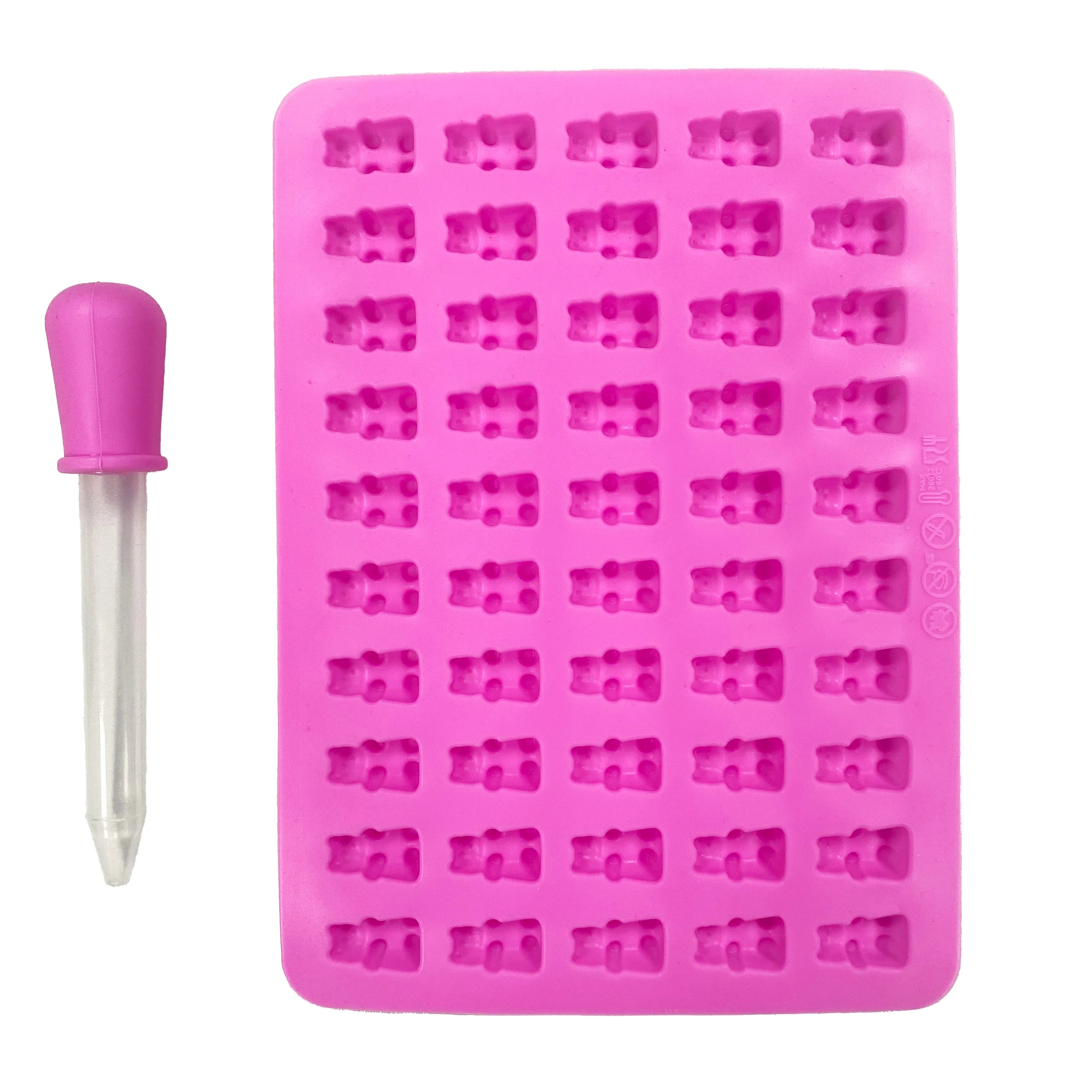 Moldes de Silicona para Dulces de Oso, 4 Piezas