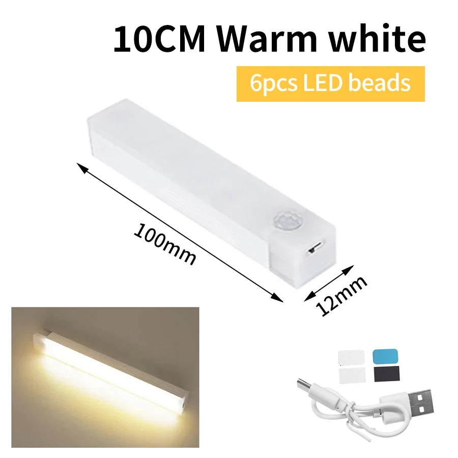 Luz LED Nocturna con Sensor de Movimiento para Armario