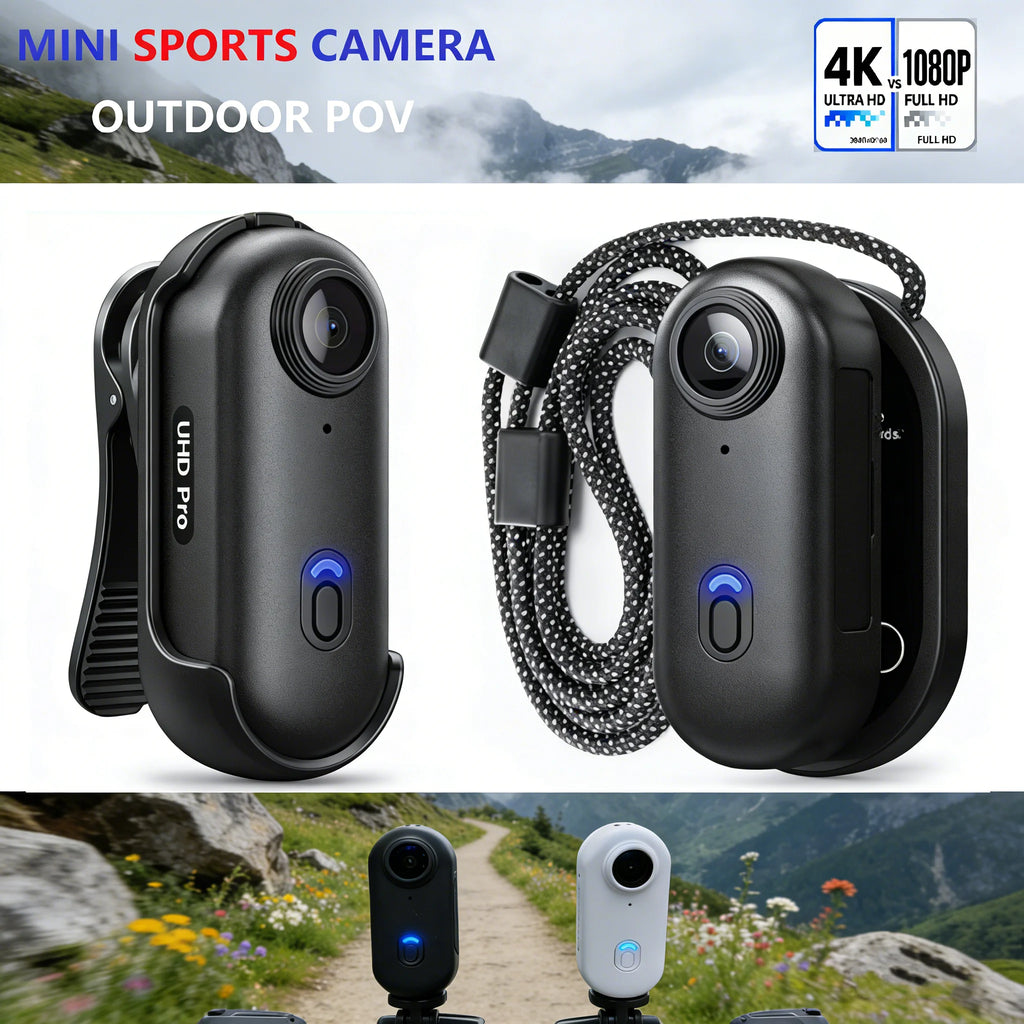 Cámara de acción 4K WiFi sumergible hasta 30 m para deportes al aire libre