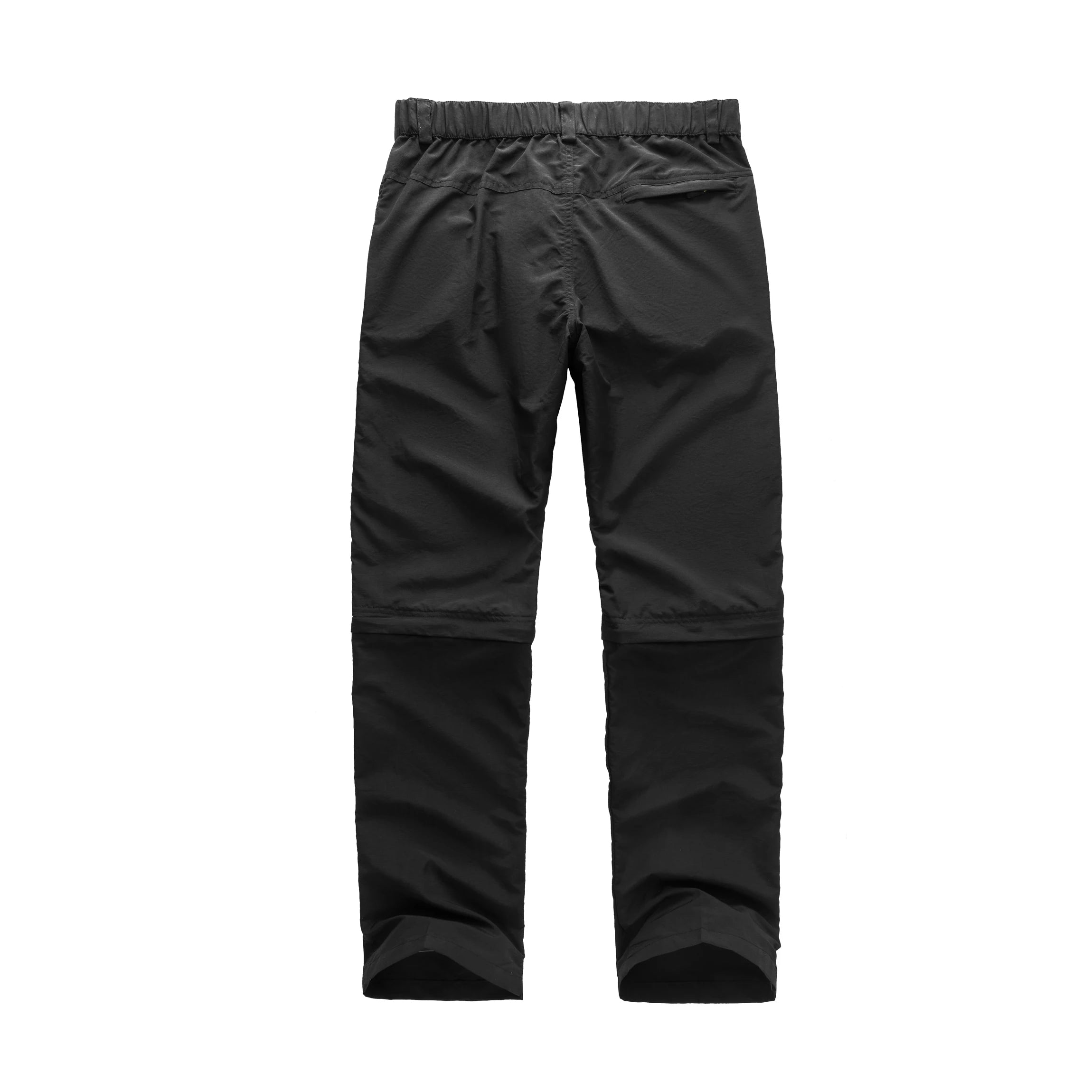 Mono de conversión para exteriores para hombre, 5 bolsillos con cremallera, pantalones extraíbles de dos secciones, tela de nailon de secado rápido, impermeable y resistente al desgaste, adecuado para pescar y hacer sender