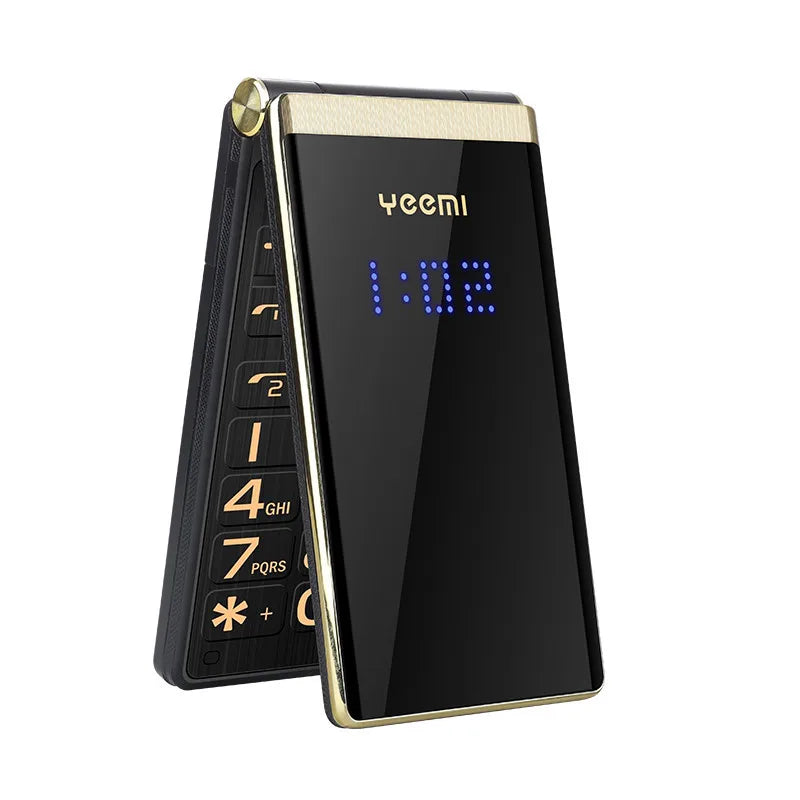 Teléfono Flip YEEMI M2-C para Adultos Mayores 2G Dual SIM