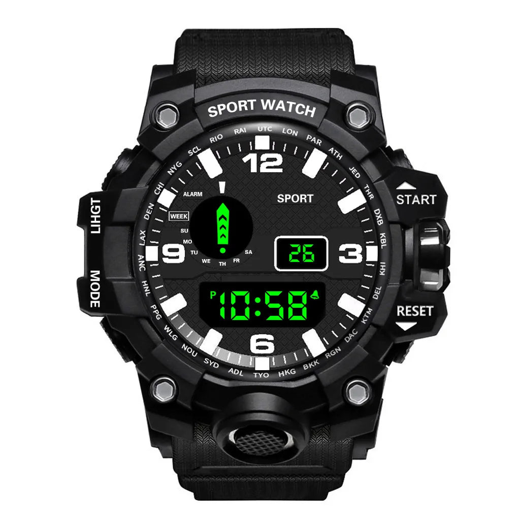 Reloj Deportivo YIKAZE Digital LED Esfera Grande
