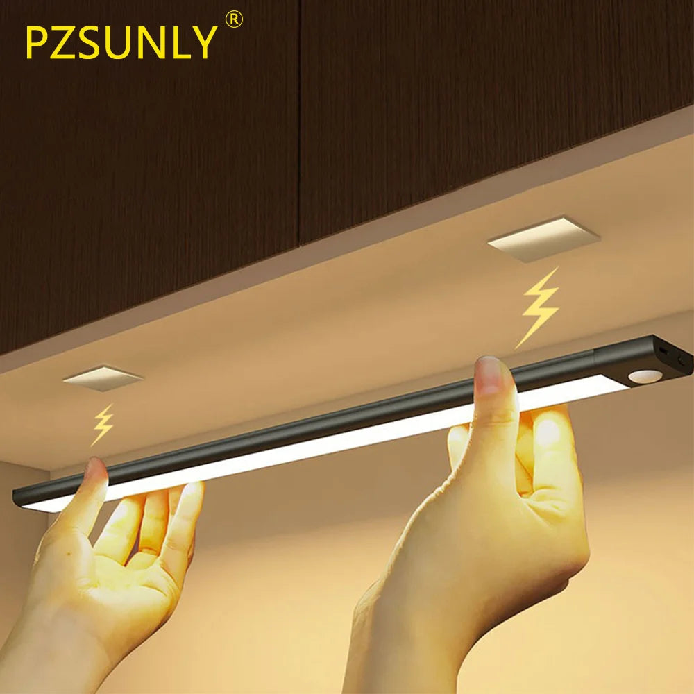 PZSUNLY Luz LED Ultrafina con Sensor para Gabinete