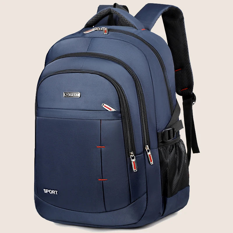Mochila para portátil de gran capacidad: mochila unisex duradera, impermeable y elegante con prácticos bolsillos: ideal para la escuela y la viaje