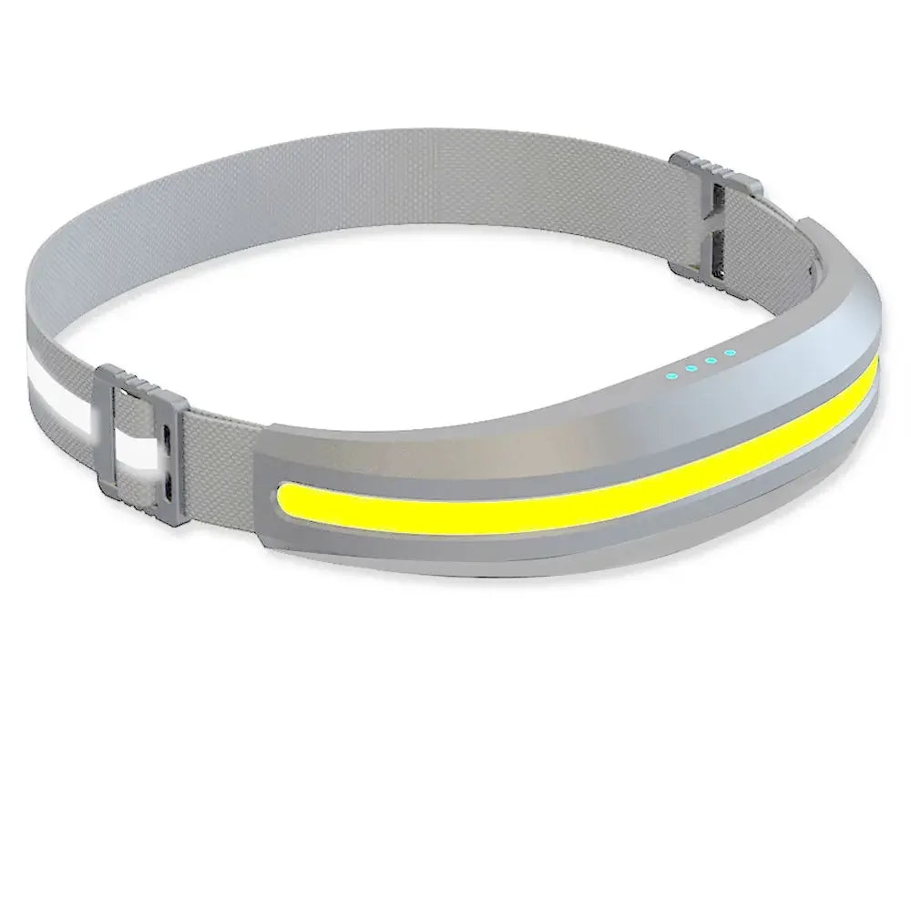 Linterna Frontal COB LED Recargable para Camping y Pesca