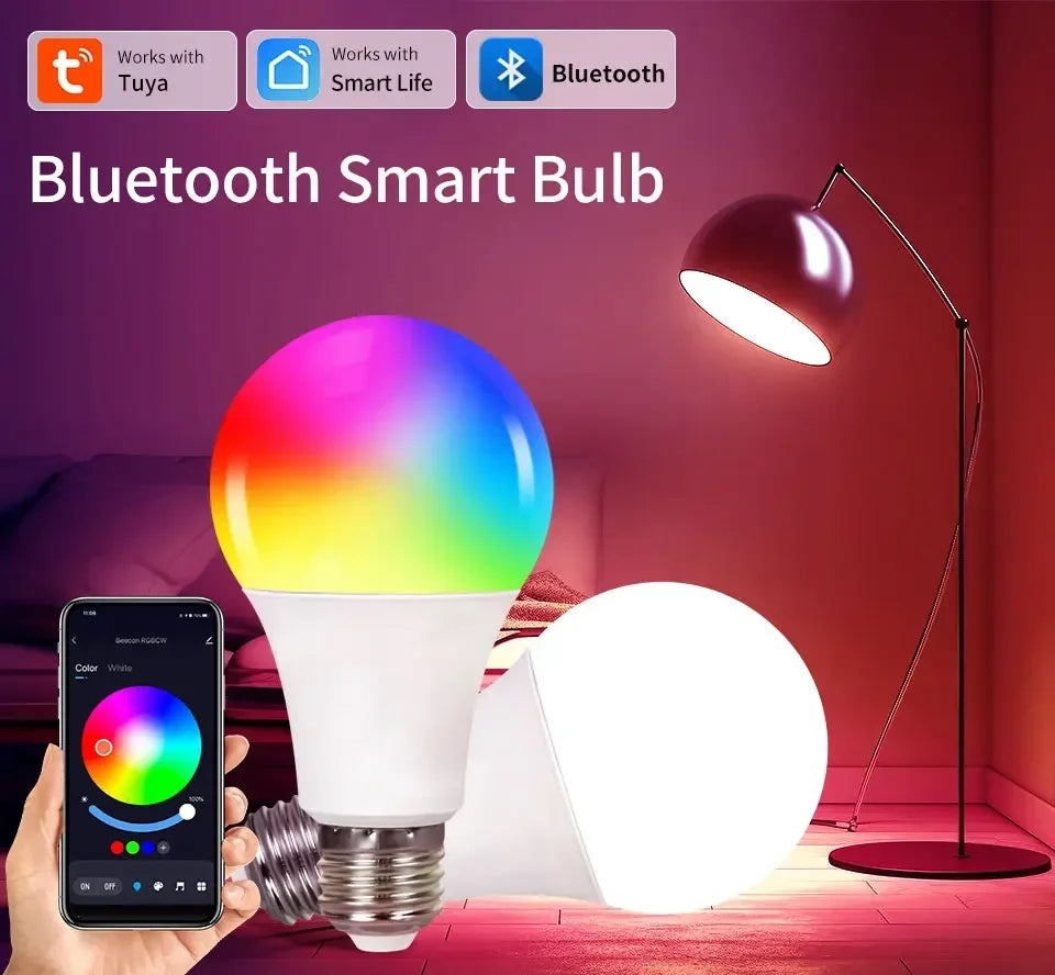Bombillas LED Inteligentes Tuya Bluetooth E27