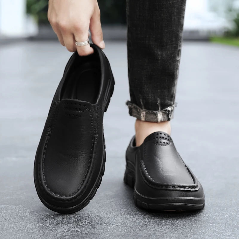 Zapatos de Chef Antideslizantes para Hombre — Suela EVA, Resistentes al Aceite