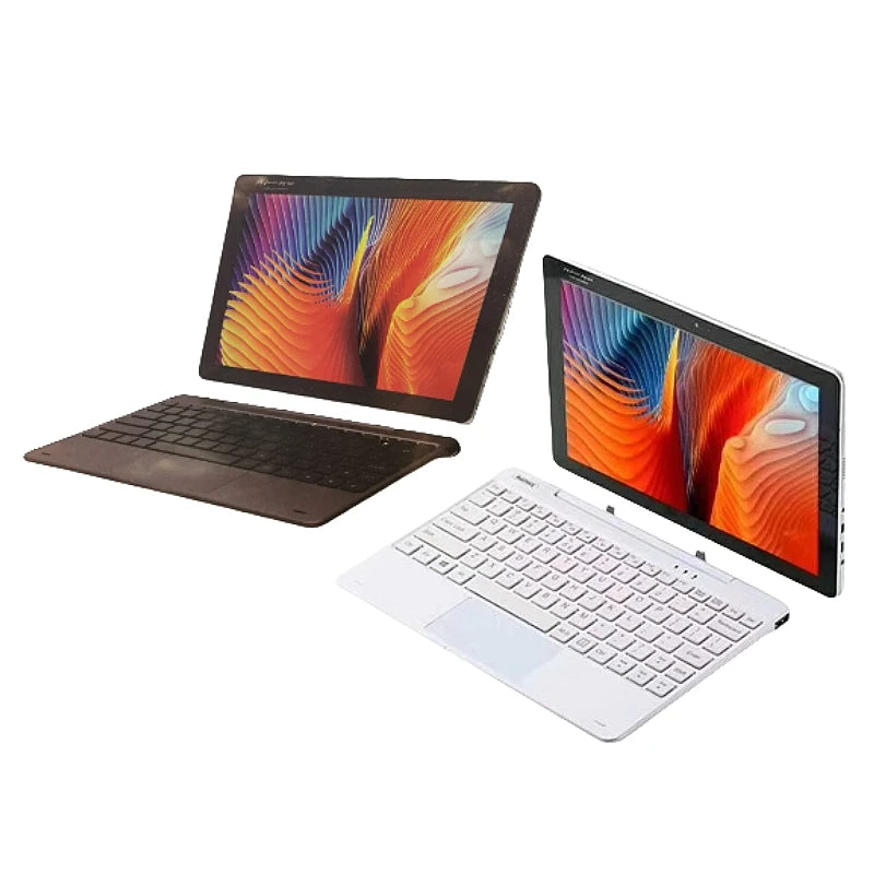 Tableta de 10,1 pulgadas con 2 GB de DDR, 32 GB de ROM, Windows 10, 64 bits, Z8350, 4 núcleos, USB 3,0, cámara dual con teclado desmontable, superventas