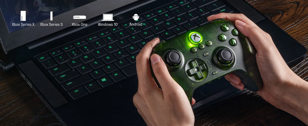 Control de Juego 8BitDo Ultimate de 3 Modos para Xbox, Gamepad Bluetooth con Joysticks de Efecto Hall, para PC Windows y Android