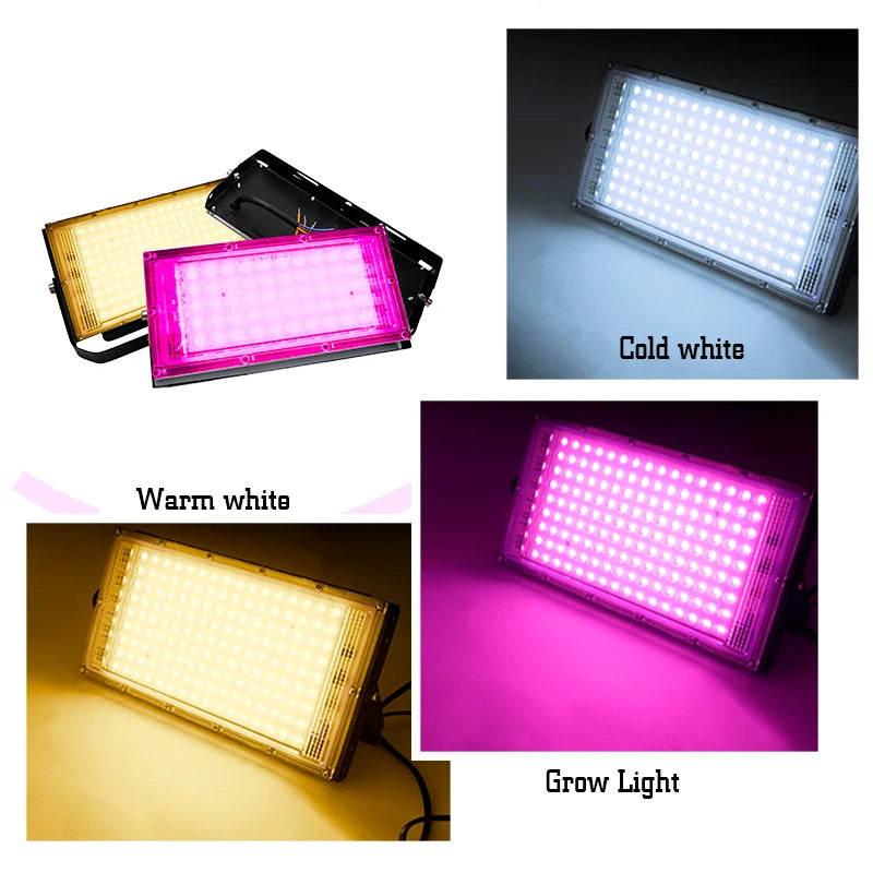 Reflector LED 50W 100W IP65 Impermeable para Interior y Exterior