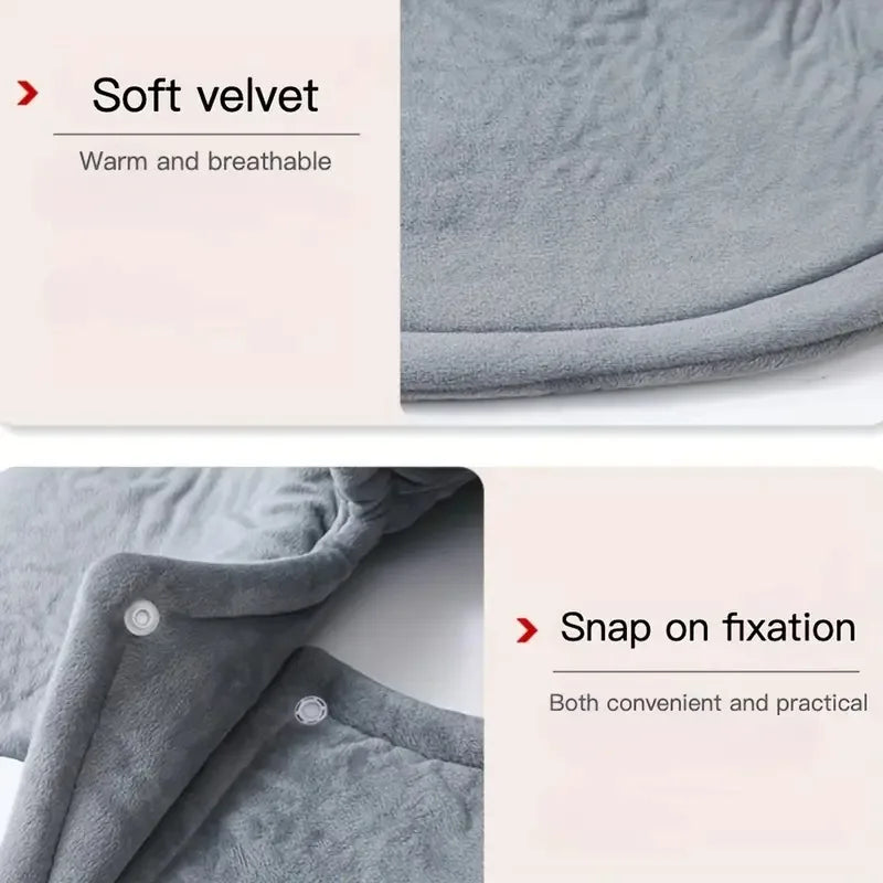 Masajeador Eléctrico de Cuello con Compresa Caliente 9 Niveles
