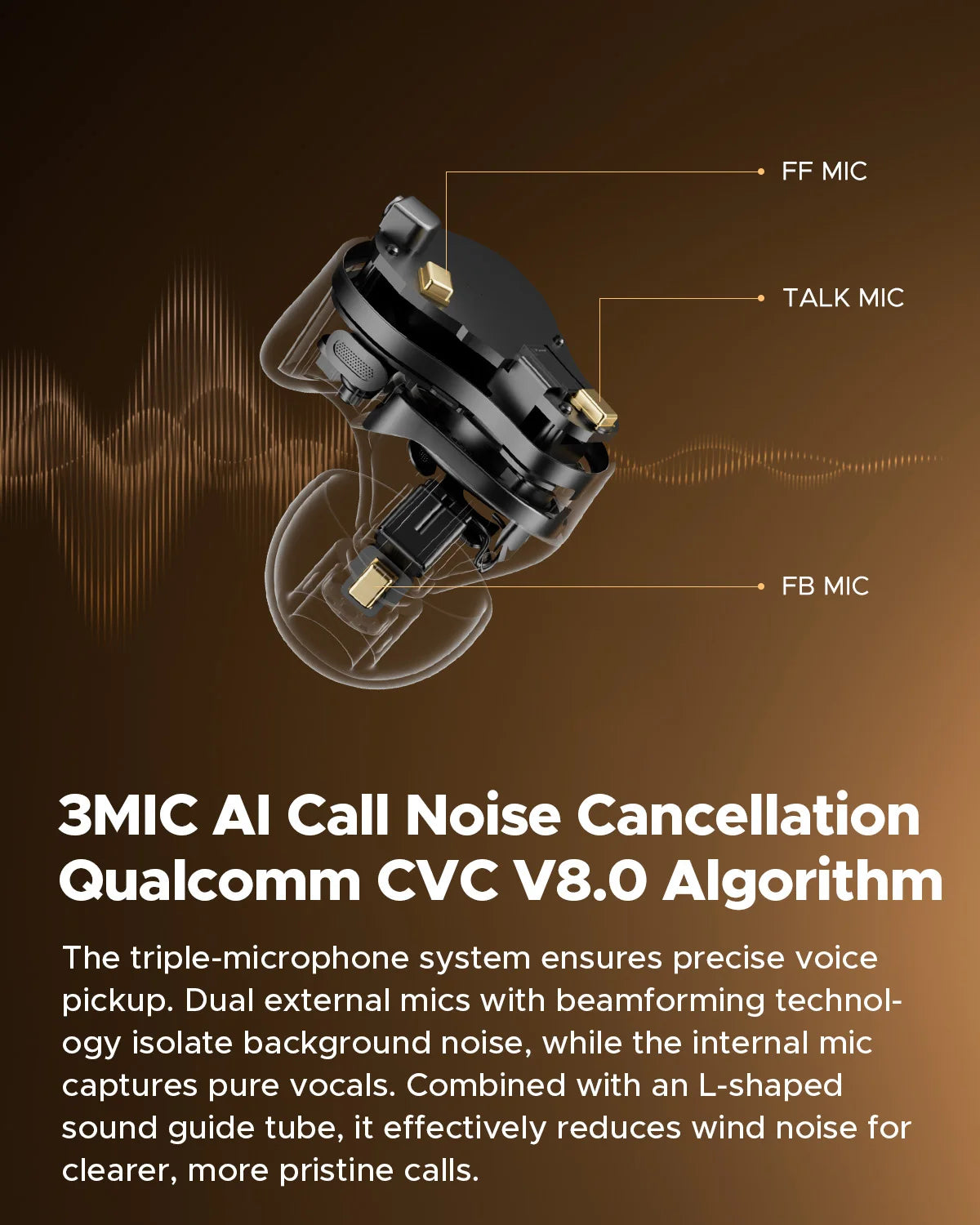 Auriculares SoundPEATS H3 ANC 55dB LDAC Hi-Res HiFi TWS