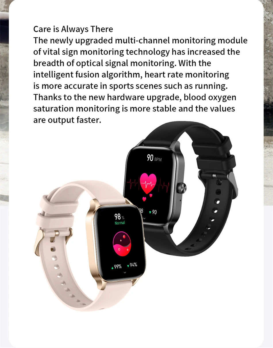 Reloj Inteligente LIGE con Llamadas y Monitor de Sueño